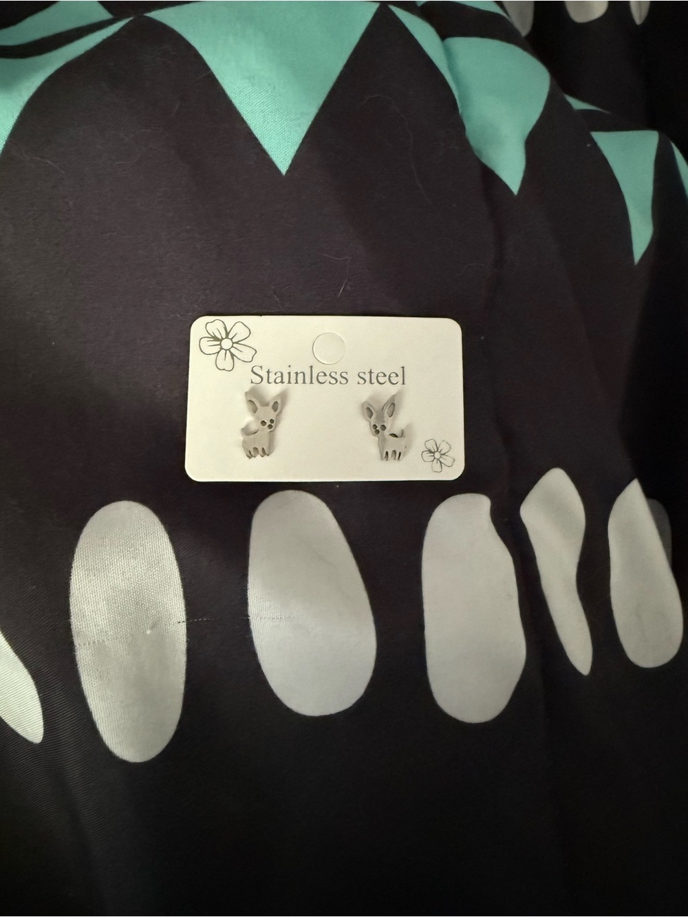 Dog Earrings